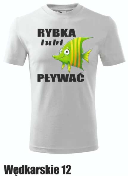 Koszulka - Rybka lubi pływać