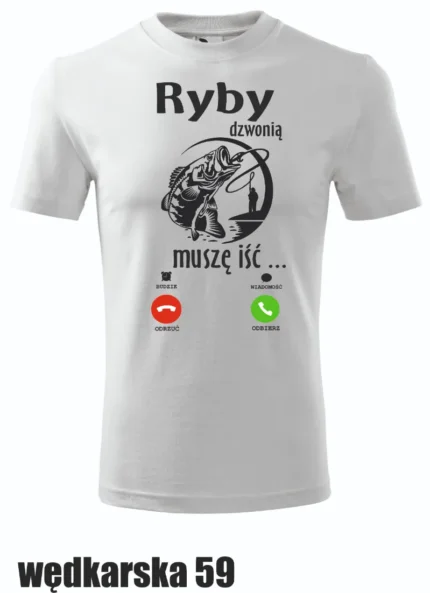 Koszulka - Ryby dzwonią