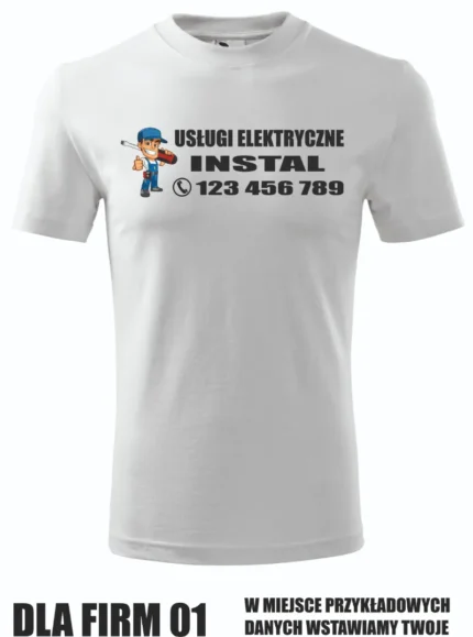 Koszulka - Usługi elektryczne