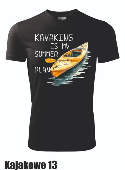 Koszulka - Kayaking is my summer plan
