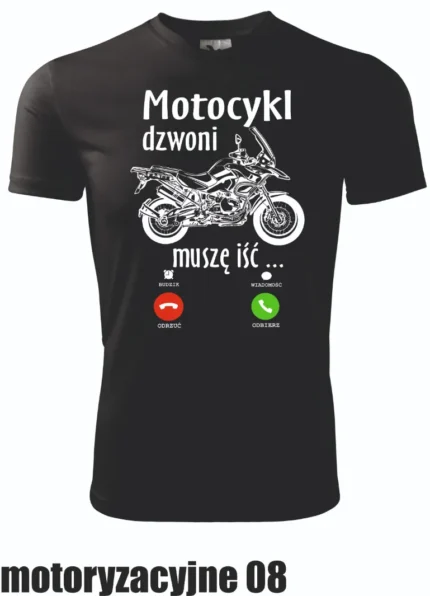 Koszulka - Motocykl dzwoni