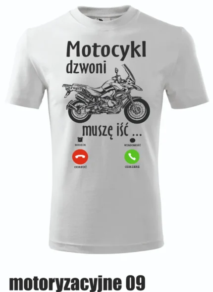 Koszulka - Motocykl dzwoni