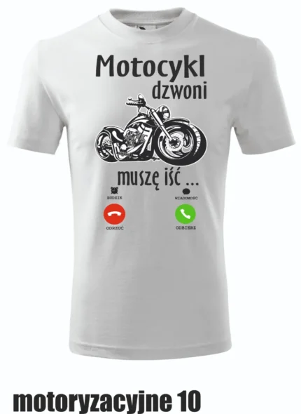 Koszulka - Motocykl dzwoni