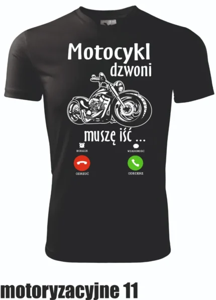 Koszulka - Motocykl dzwoni