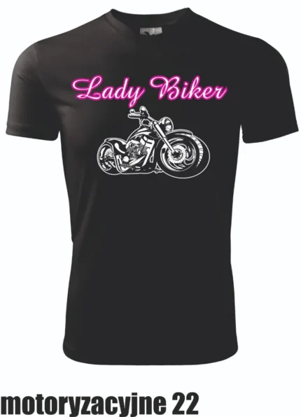 Koszulka - Lady Biker