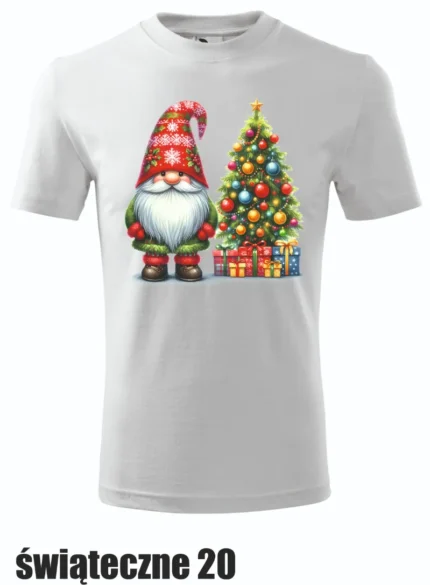 Koszulka - Gnom z choinką