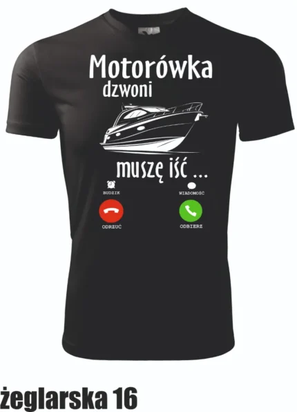 Koszulka - Motorówka dzwoni