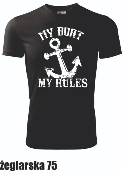 Koszulka - My Boat My Rules