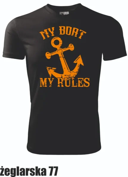 Koszulka - My Boat My Rules
