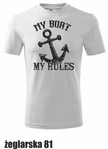 Koszulka - My Boat My Rules