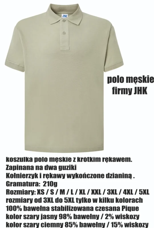 JHK - polo męskie 210