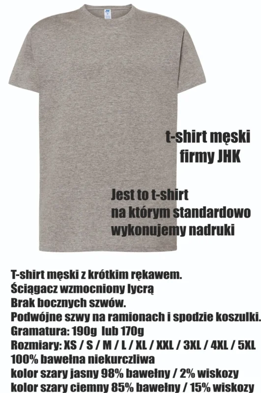 JHK - t-shirt męski