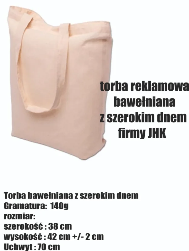 JHK - torba z szerokim dnem