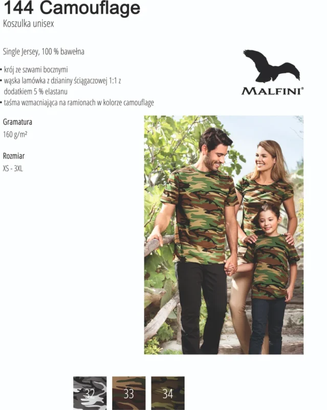 MALFINI - koszulka moro