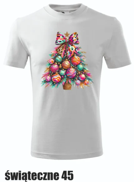 Koszulka - Kolorowa choinka
