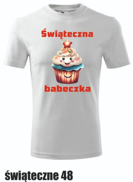 Koszulka - Świąteczna babeczka