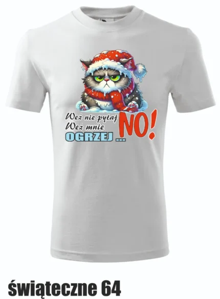Koszulka - Świąteczny kot