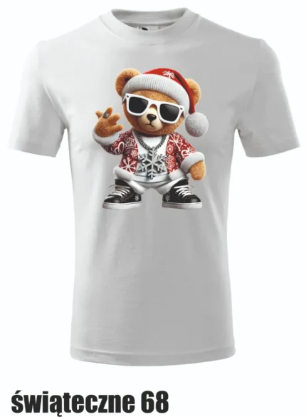 Koszulka - Świąteczny miś