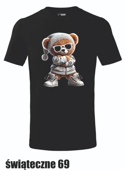 Koszulka - Świąteczny miś