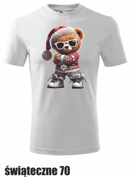 Koszulka - Świąteczny miś