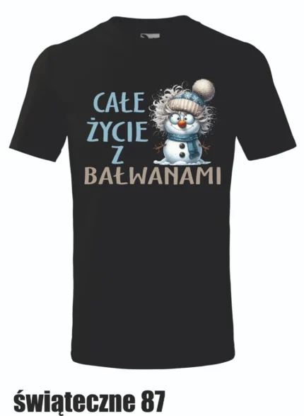 Koszulka - Całe życie z bałwanami